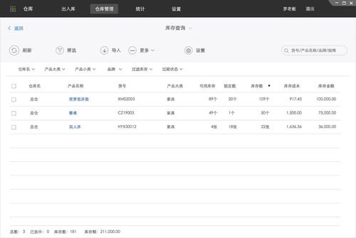 家具生產(chǎn)企業(yè)專屬進(jìn)銷存管理方案及粵祥珠寶進(jìn)銷存軟件的適用性探討